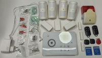 GSM ALARM, 4 x PIR , 3 x Magnetni senzorji, vse brezžično, HIŠNI ALARM