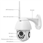Pametna WiFi zunanja kamera – Vrtljiva, HD, Audio (NOVA)