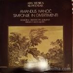 Ars musica Sloveniae Amandus Ivančič simfonije in divertimen
