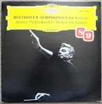 Beethoven, Herbert von Karajan – Symph. 8 & 9 (Finale)  (LP)