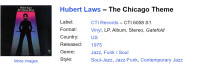 Hubert Laws – The Chicago Theme