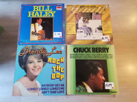 LP plošče 50's BILL HALEY, JERRY L. LEWIS, BRENDA LEE, CHUCK BERRY