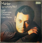 Mahler- Israel Philharmonic Orch., Zubin Mehta – Symphony No. 1 (LP)