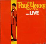 Paul Young With The Q-Tips – ...Live LP vinyl VG+VG