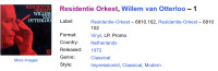 Residentie Orkest, Willem van Otterloo – 1