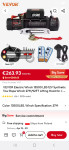 Električni vitl 12V - NOV