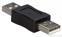 Adapter Akyga USB AM/ USB AM