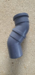 PVC LOK TIHOŠUMNI POLO-KAL NG Bogen DN 125/45°