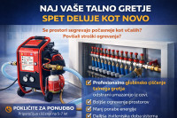 Profesionalno čiščenje talnega gretja