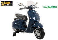 Otroška Vespa GTS 300 na akumulator (modra)