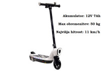 Otroški električni skiro na akumulator 12V7Ah - KL-168
