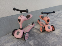 poganjalec in skiro (scoot and ride)
