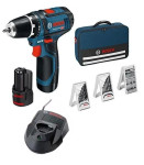 BOSCH GSR 12V-15 Akumulatorski vrtalni vijačnik v torbi