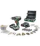 BOSCH PSR 1440 LI-2 Akumulatorski vrtalnik-vijačnik + 241-delni set pr