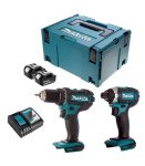 MAKITA DLX2127TJ Set orodja - LXT-DDF482,DTD152,DC18RC,BL1850Bx2,Makpa