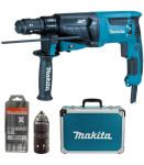 MAKITA HR2631FT13 Električno vrtalno kladivo, 800W