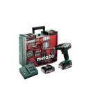 METABO Baterijski vrtalnik vijačnik BS 18 set