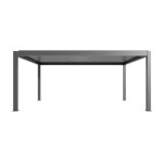 ELEKTRO NASTAVLJIVA ALU PERGOLA 6X4M Z LED OSVETLITVIJO- NA 4 STEBRIH