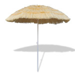 vidaXL Nagiben senčnik za na plažo havajski stil