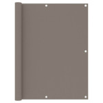 vidaXL Balkonsko platno taupe 120x500 cm oksford blago