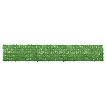 vidaXL Balkonsko platno z zelenim listjem 600x100 cm
