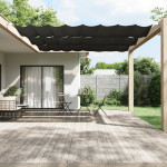 vidaXL Vertikalna markiza antracit 140x420 cm tkanina oxford