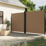 vidaXL Zložljiva stranska tenda taupe 200x1200 cm