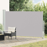 vidaXL Zložljiva stranska tenda za teraso 180x300 cm siva