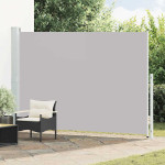 vidaXL Zložljiva stranska tenda za teraso 200x300 cm siva