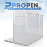 Rastlinjak, topla greda - 120x190x183.3cm