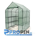 Rastlinjak, topla greda - PE 140x190x140cm