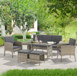 Sedežna garnitura Torino za 7 oseb - VEČ BARV - Z DOSTAVO