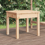 vidaXL Vrtna klop 50x44x45 cm trdna borovina