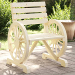 vidaXL Vrtni stol 58x58x78,5 cm trden les jelke