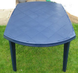 Plastična zložljiva miza Jardin Elise blue