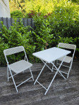 vrt mize + 4 stoli - Ikea
