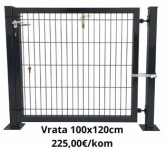 VRTNA VRATA 100X120 - NAJCENEJŠE NA TRGU