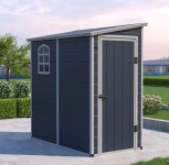 Plastična hiška-lopa-uta Hortus M 2,12 m² - 1,11m x 1,91m - ANTRACIT