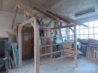 Vrtna hiška - kozolec