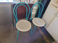 kovinski stol, 2 kosa