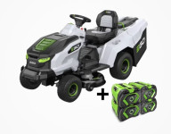 Baterijski vrtni traktor EGO POWER+ T6 TR3801E-B 56 V 98 cm koš 40 AH
