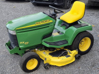 John Deere Dizel GX 355 D Dizel Vrtni traktor kosilnica + milcar