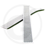 Rampe nakladalne ALU izbočene aluminij 200x20 cm/kos 400 kg/par
