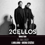 2 karti za koncert 2 Cellos 25.5.2022 v Ljubljani