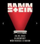 Dve top karti Rammstein koncert - Celovec, 26.5.2022