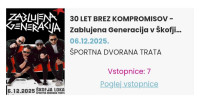 vstopnica Zablujena generacija škofja loka