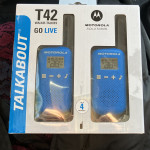T42 walkie talkies go live