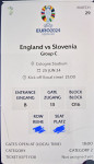 Vstopnice, karte EURO 2024 2 Kategorija Slovenija:Anglija prodam