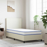 vidaXL Vzmetica iz spominske pene 200 x 90 x 17 cm mehka