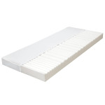 vidaXL Vzmetnica 90x200 cm 7-conska s PU peno 10 cm H2 H3